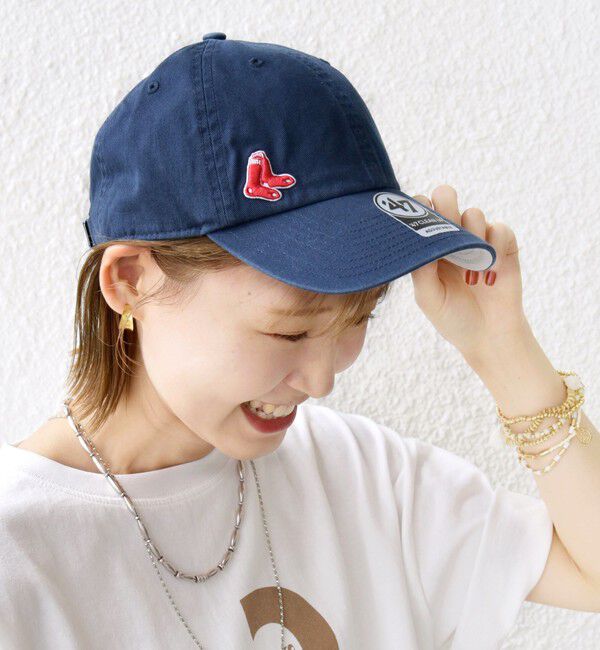SHIPS for women「&prime;47:SUSPENSE RED SOX」|キャップ・キャスケット|