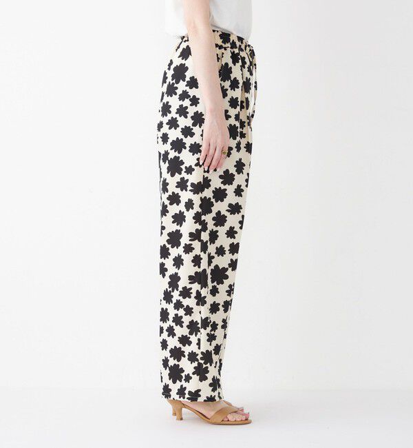 SHIPS Colors 「SHIPS Colors:〈手洗い可能〉モノトーン フラワー イージーパンツ◇」|その他|