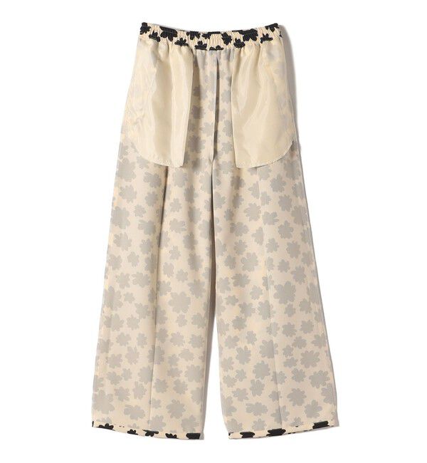 SHIPS Colors 「SHIPS Colors:〈手洗い可能〉モノトーン フラワー イージーパンツ◇」|その他|