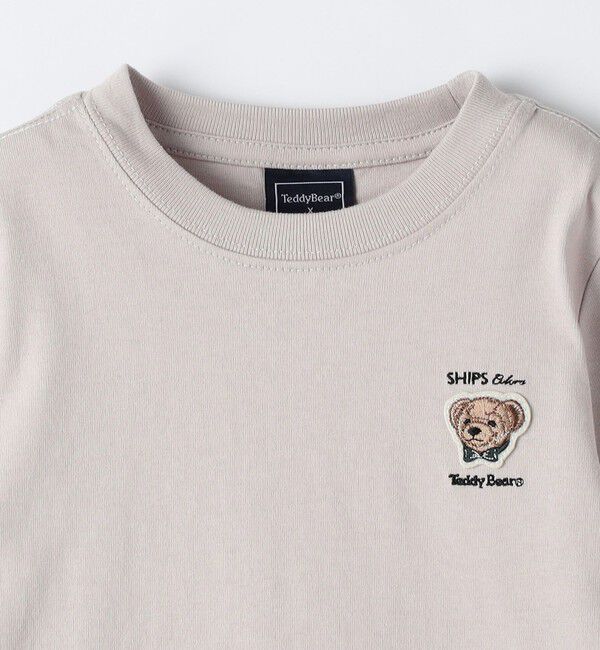 SHIPS Colors 「《新色・追加予約》SHIPS Colors:80～130cm / TeddyBear(R) ロンT◆」|Tシャツ・カットソー|