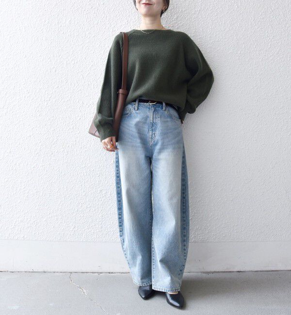 SHIPS any「《一部追加予約》SHIPS any:〈手洗い可能〉AQUA カシミヤ ミックス ハイネック ニット」|ニット・セーター|