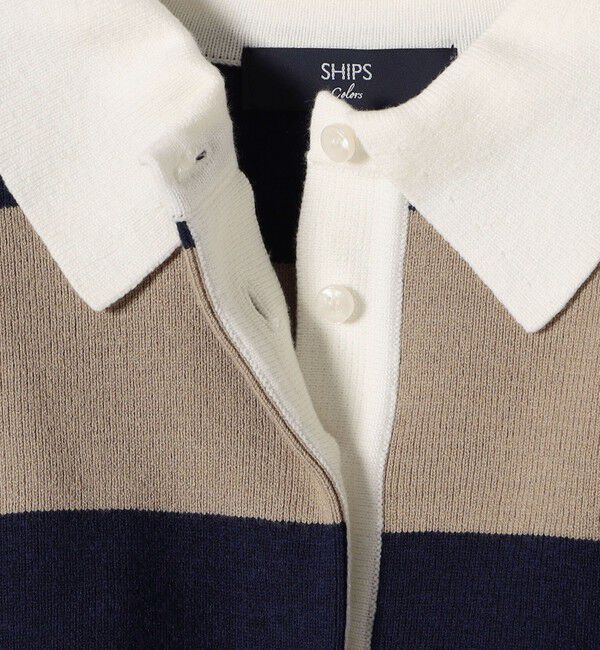 SHIPS Colors 「SHIPS Colors:〈手洗い可能〉ラガー ニット」|ニット・セーター|