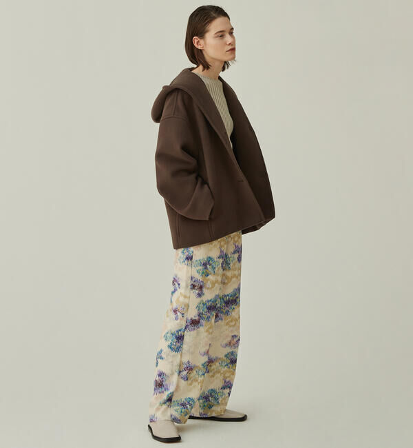 DES PRES「ニューモッサ フーデッドショートコート」|その他|