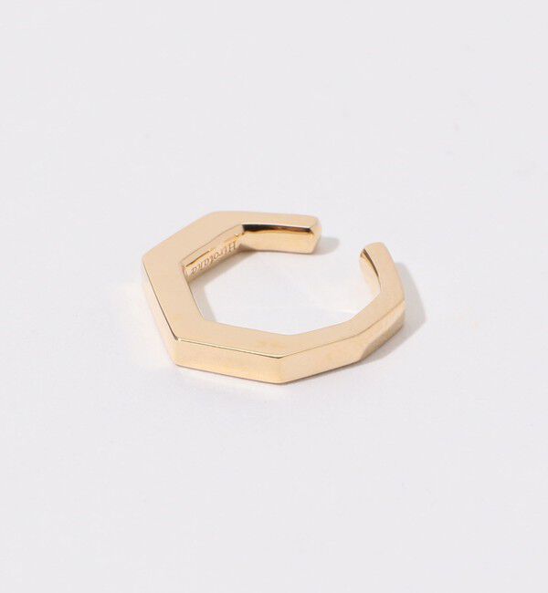 TOMORROWLAND GOODS「Hirotaka オクタゴンイヤーカフ」|ピアス|91 ゴールド
