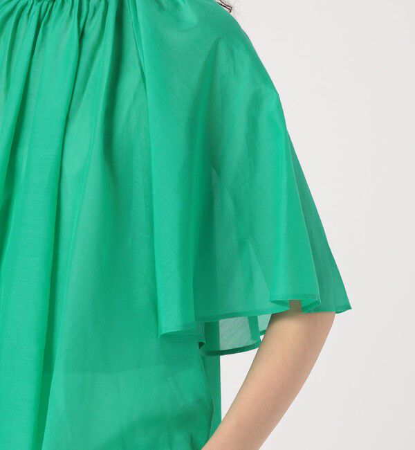 TOMORROWLAND collection「コットンシルク ワイドスリーブブラウス」|シャツ・ブラウス|