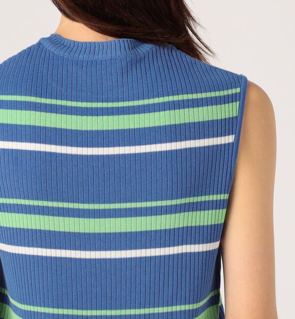 DES PRES「コットンアセテート ノースリーブプルオーバー」|ニット・セーター|