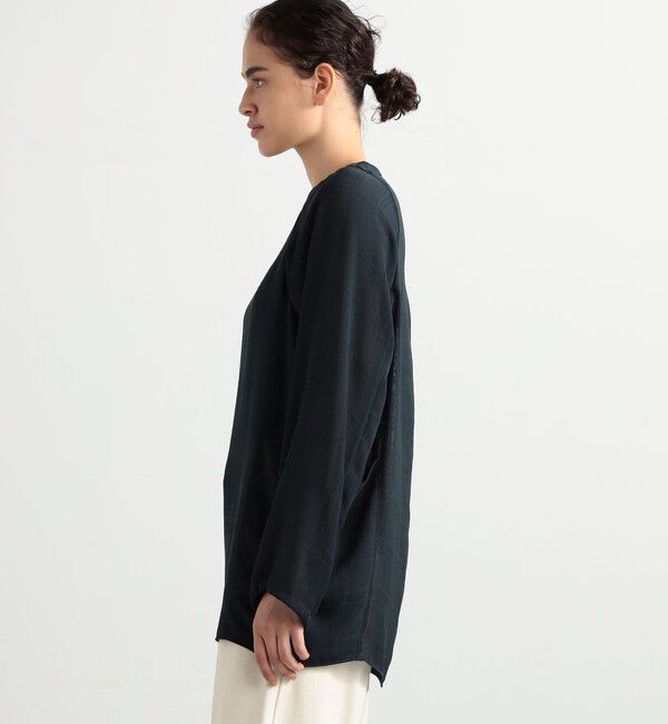 BACCA「レノウェーブ ブロックチェックチュニックワンピース」|ワンピース|