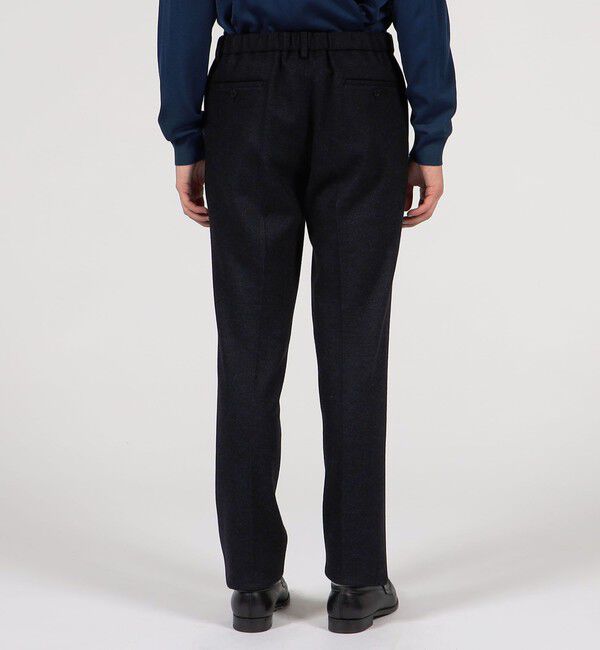 TOMORROWLAND MENS「ウールコットンダブルジャガード イージースラックス」|スラックス|