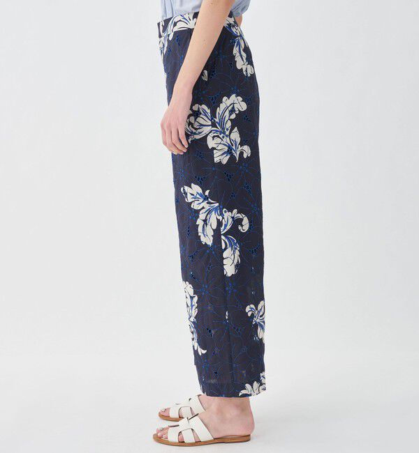 TOMORROWLAND collection「アイレットハイビスカス ストレートパンツ」|その他|