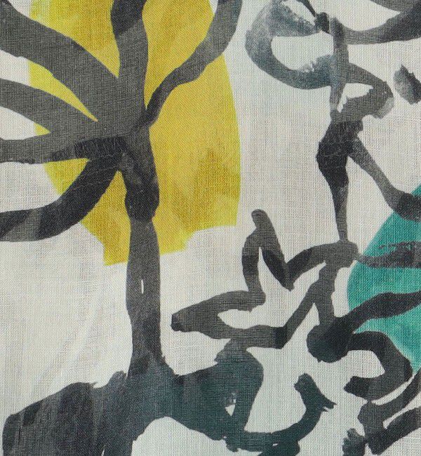 TOMORROWLAND collection「キャンバスフラワープリント スリーブギャザーワンピース」|ワンピース|