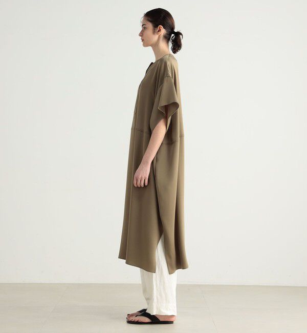 BACCA「ジョーゼットサテン カフタンワンピース」|ワンピース|