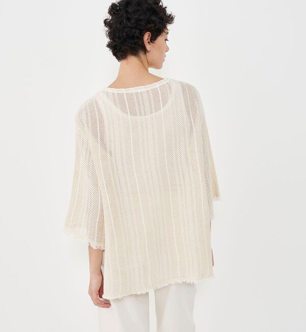 GALERIE VIE「コットンラッセル サイドスリットプルオーバー」|Tシャツ・カットソー|