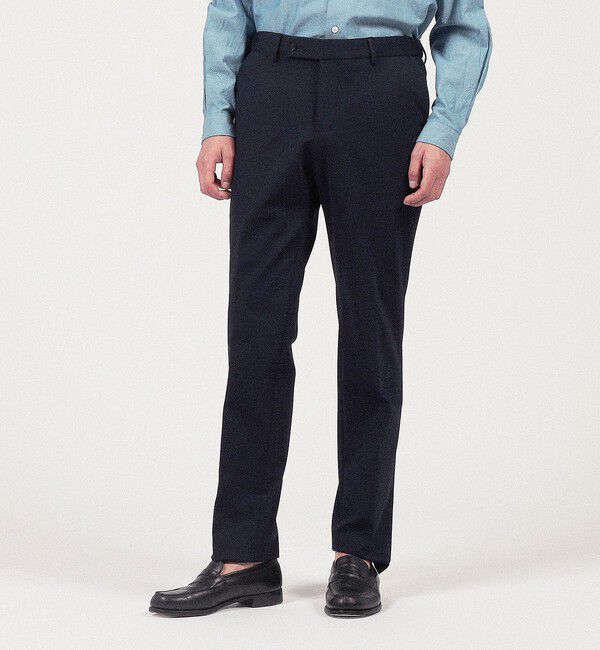 TOMORROWLAND MENS「ストレッチポンチ スリムパンツ」|スラックス|