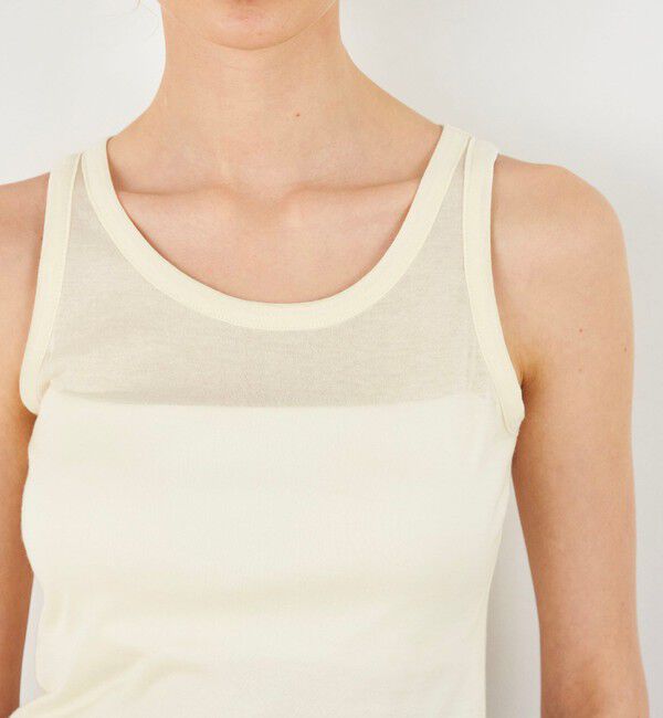 DES PRES「エアリープレーン タンクトップ」|タンクトップ|