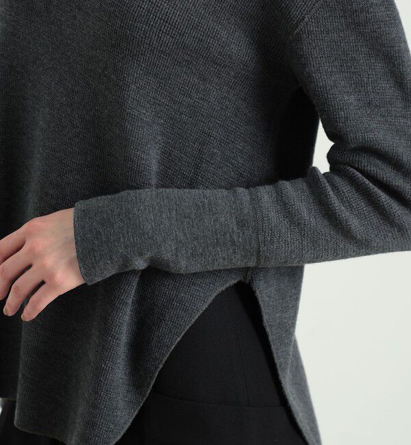 BACCA「ウールワッフル ジャージーカットソー」|Tシャツ・カットソー|