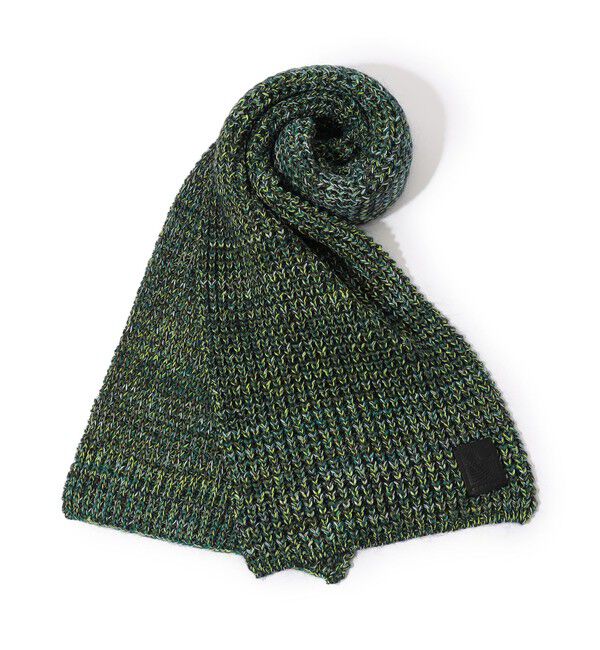 CABaN「CABaN コットンカシミヤミックスワッフル ストール」|ストール|58 ダークグリーン系