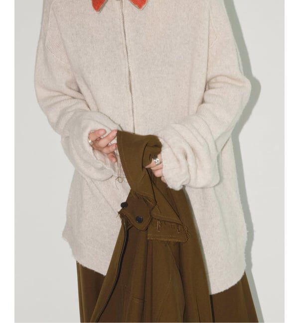  「TENNE 別注 ZIP PULLOVER 11.804. 17E：ニット」|ニット・セーター|