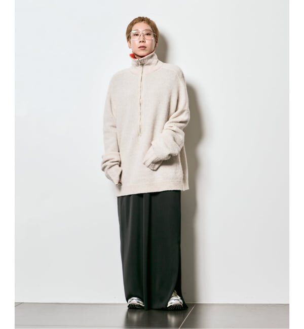  「TENNE 別注 ZIP PULLOVER 11.804. 17E：ニット」|ニット・セーター|