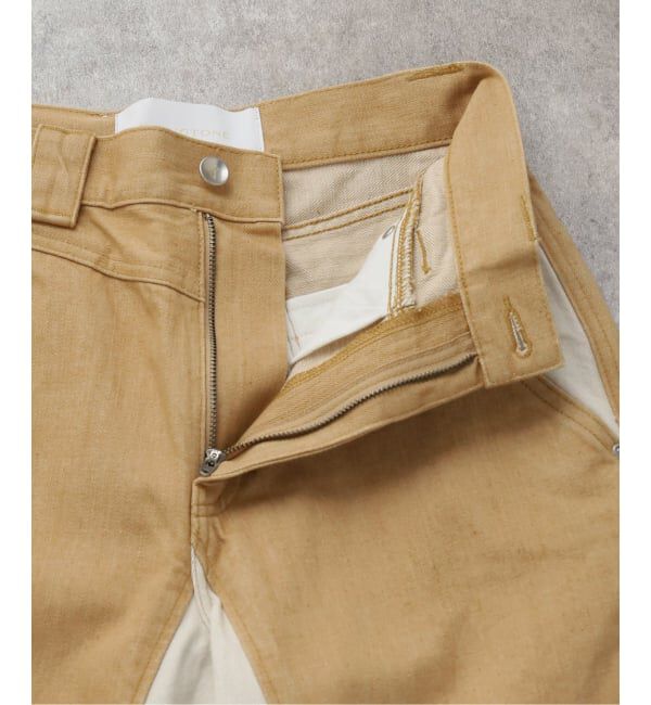  「LIVINGTONE TRULY-BI COLORED LT-TRULY-09：デニムパンツ」|デニム|