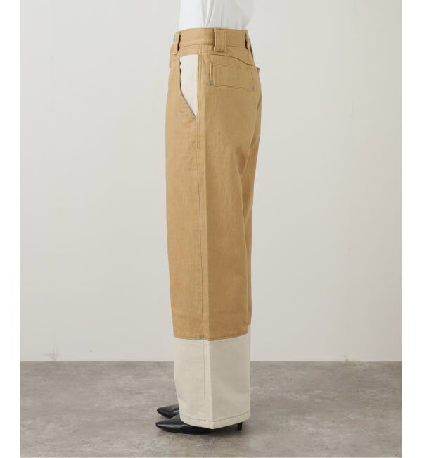  「LIVINGTONE TRULY-BI COLORED LT-TRULY-09：デニムパンツ」|デニム|