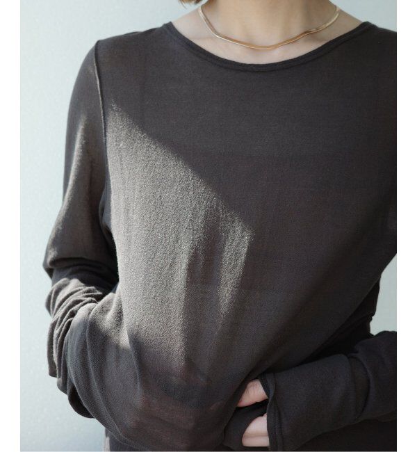 EMILYWEEK「シアークルーネックプルオーバー」|Tシャツ・カットソー|