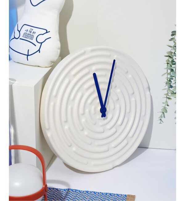 journal standard Furniture「【raawii/ラーウィー】 Minos Wall Clock　掛け時計」|クロック・置時計|ホワイト