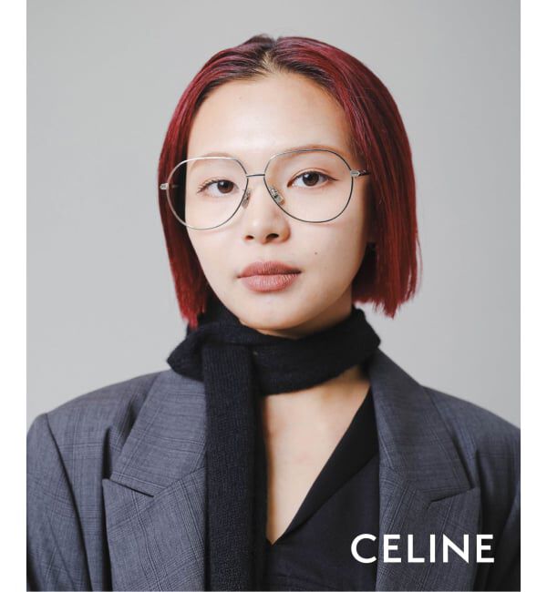 EYETHINK「【CELINE / セリーヌ】CL50164U 60016 Optical」|メガネ|シルバー