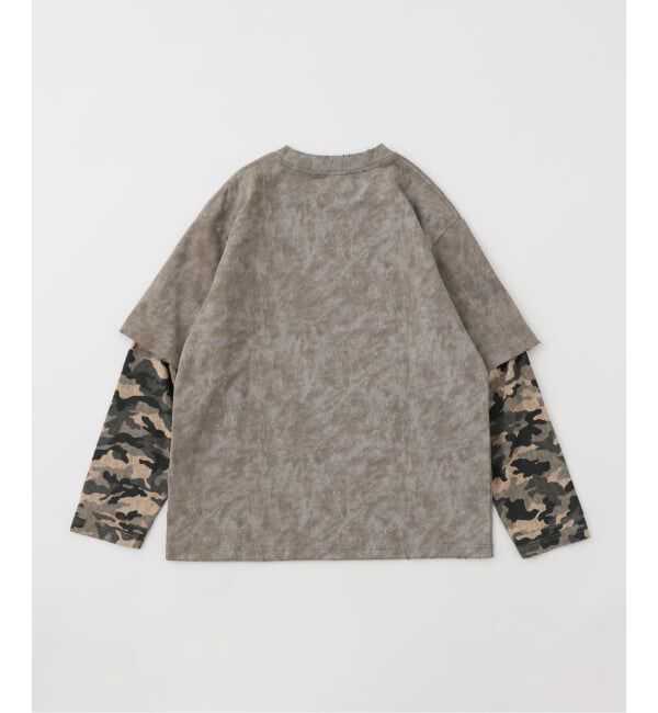 JOINT WORKS「SUPPLIER / サプライヤー CAMOUFLAGE LAYERED LONG SLEEVE」|Tシャツ・カットソー|