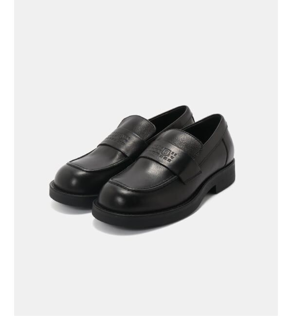 JOINT WORKS「MM6 Maison Margiela/エムエム６ メゾン マルジェラ MOCASSIN」|ローファー|ブラック