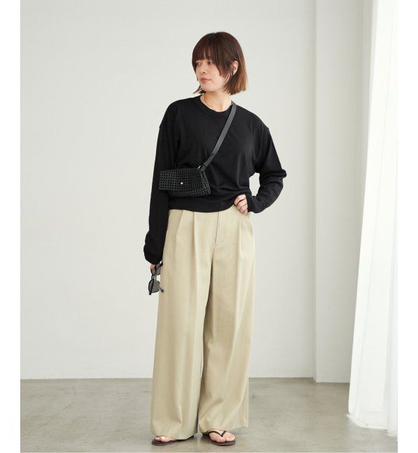 Plage「R&rsquo;IAM レーヨンスウェットロンT」|Tシャツ・カットソー|