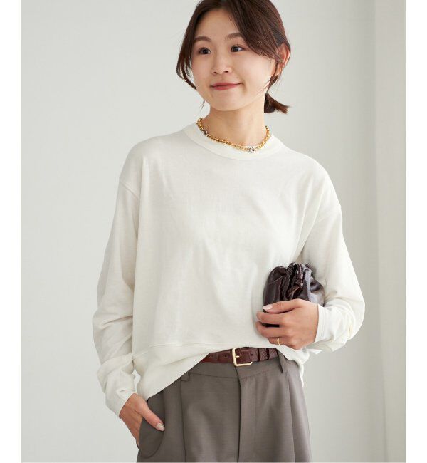 Plage「R&rsquo;IAM レーヨンスウェットロンT」|Tシャツ・カットソー|