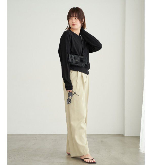 Plage「R&rsquo;IAM レーヨンスウェットロンT」|Tシャツ・カットソー|