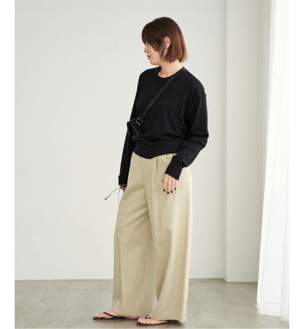 Plage「R&rsquo;IAM レーヨンスウェットロンT」|Tシャツ・カットソー|