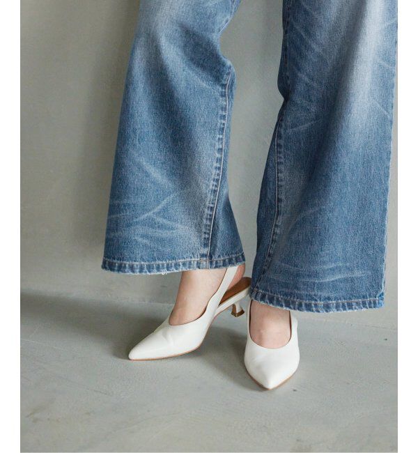 SLOBE IENA「SLOBE バッグスリングパンプス」|パンプス|