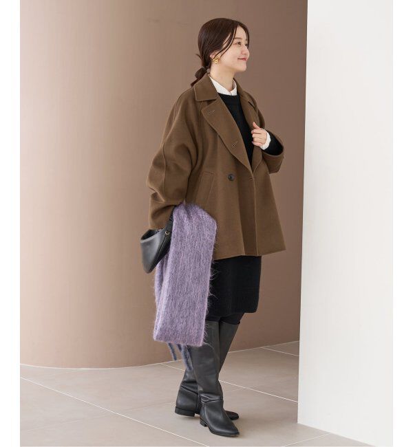 追加2》スーパー160ダブルフェイス ショートコート（IENA）｜ルミネの