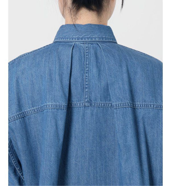VERMEIL par iena「《追加2》デニムフォルムシャツ」|シャツ・ブラウス|