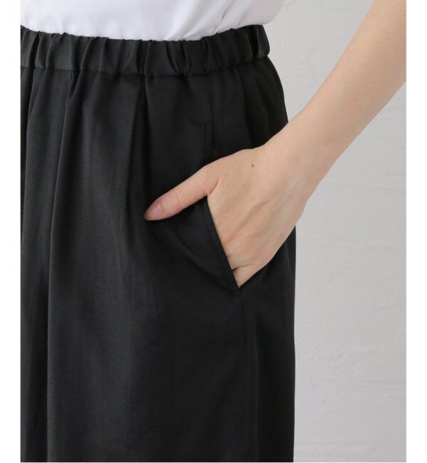 VERMEIL par iena「シルクライクサテン リラックスパンツ」|その他|