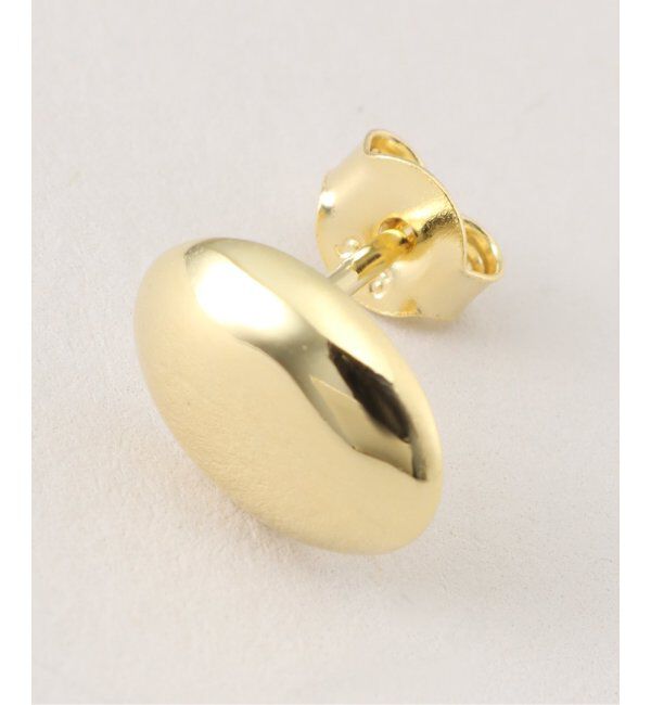 VERMEIL par iena「LIE STUDIO リエ スタジオ The Luna ピアス ゴールド」|ピアス|