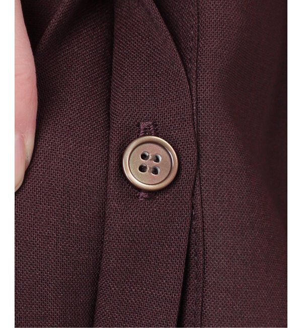 IENA「フリルネックブラウス」|シャツ・ブラウス|