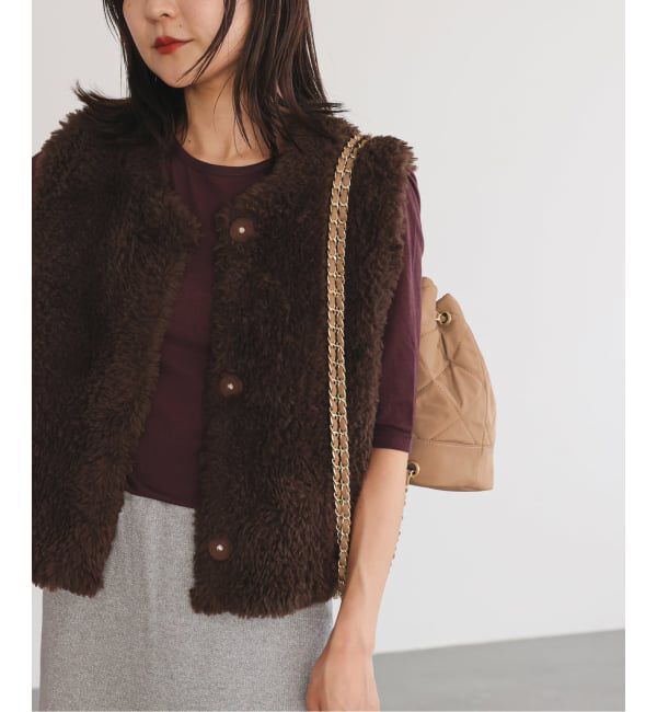 SLOBE IENA「OUTDOOR/アウトドア SLOBE別注 キルティングチェーンリュック」|リュック|