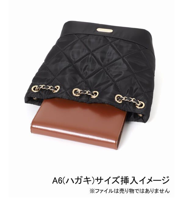 SLOBE IENA「OUTDOOR/アウトドア SLOBE別注 キルティングチェーンリュック」|リュック|