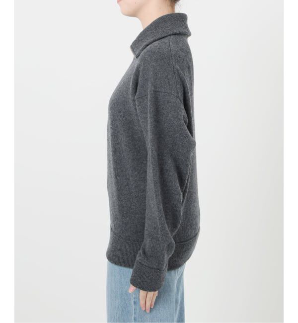 IENA LA BOUCLE「IENA LA BOUCLE ZIP ニットプルオーバー」|ニット・セーター|