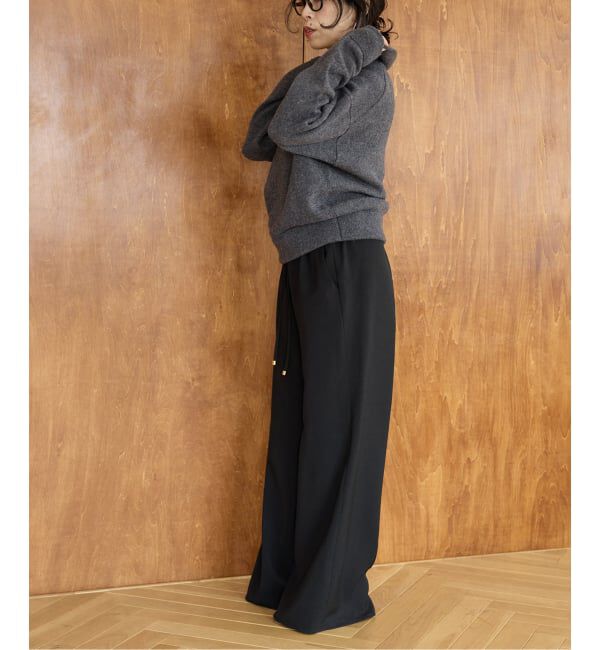 IENA LA BOUCLE「IENA LA BOUCLE ZIP ニットプルオーバー」|ニット・セーター|