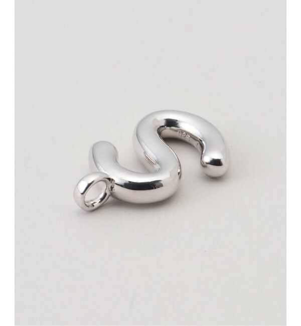 VERMEIL par iena「JOSEPHINE STUDIO ジョセフィン・ストゥディオ Letter Charm LARGE S（シルバー）」|その他|