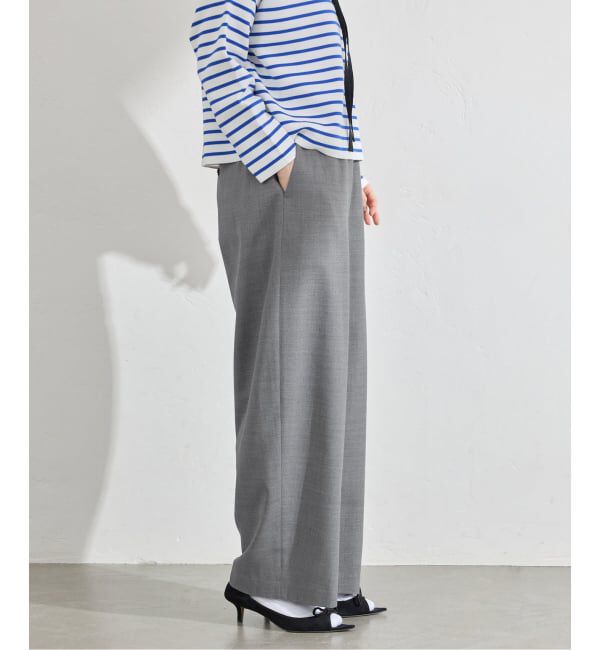 IENA「《追加予約》ウォッシャブルセミコクーンパンツ」|その他|