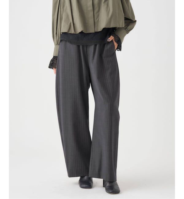 IENA「《追加予約》ウォッシャブルセミコクーンパンツ」|その他|