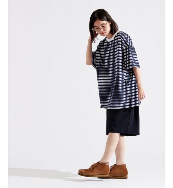 Paris Saint-Germain「【Paris Saint-Germain】ダブルストライプ Tシャツ」|Tシャツ・カットソー|