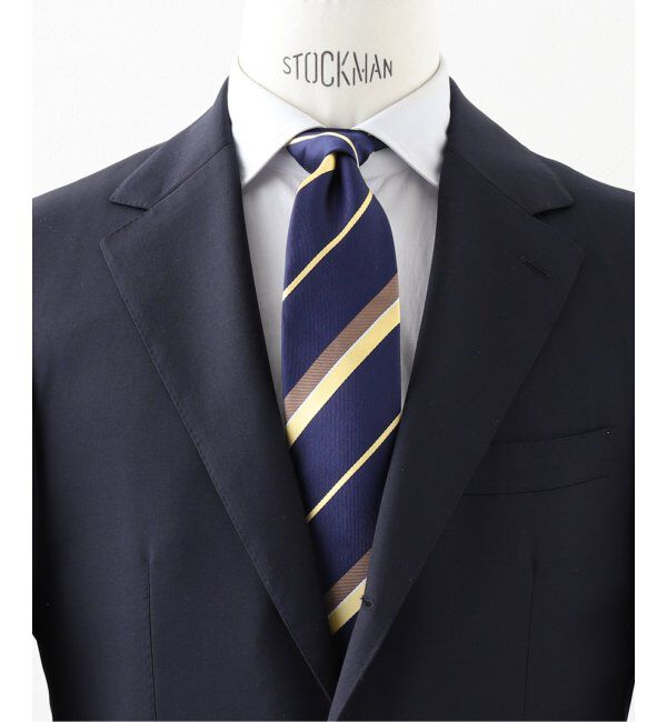 EDIFICE「AX レジメンタルタイ」|ネクタイ・蝶ネクタイ|ブルー A