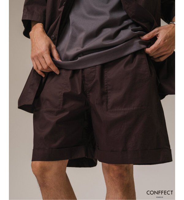 EDIFICE「CONFFECT EDIFICE タイプライター ショーツ」|その他|ブラウン