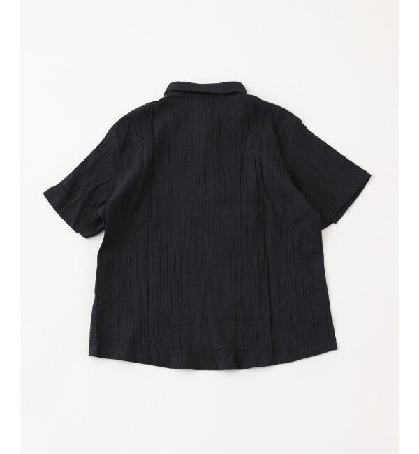 PULP「【NO MAINTENANCE / ノーメンテナンス】ブラック シャーリング  オックス シャツ」|シャツ・ブラウス|